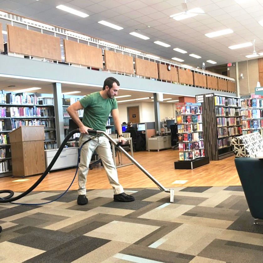 library-cleaning