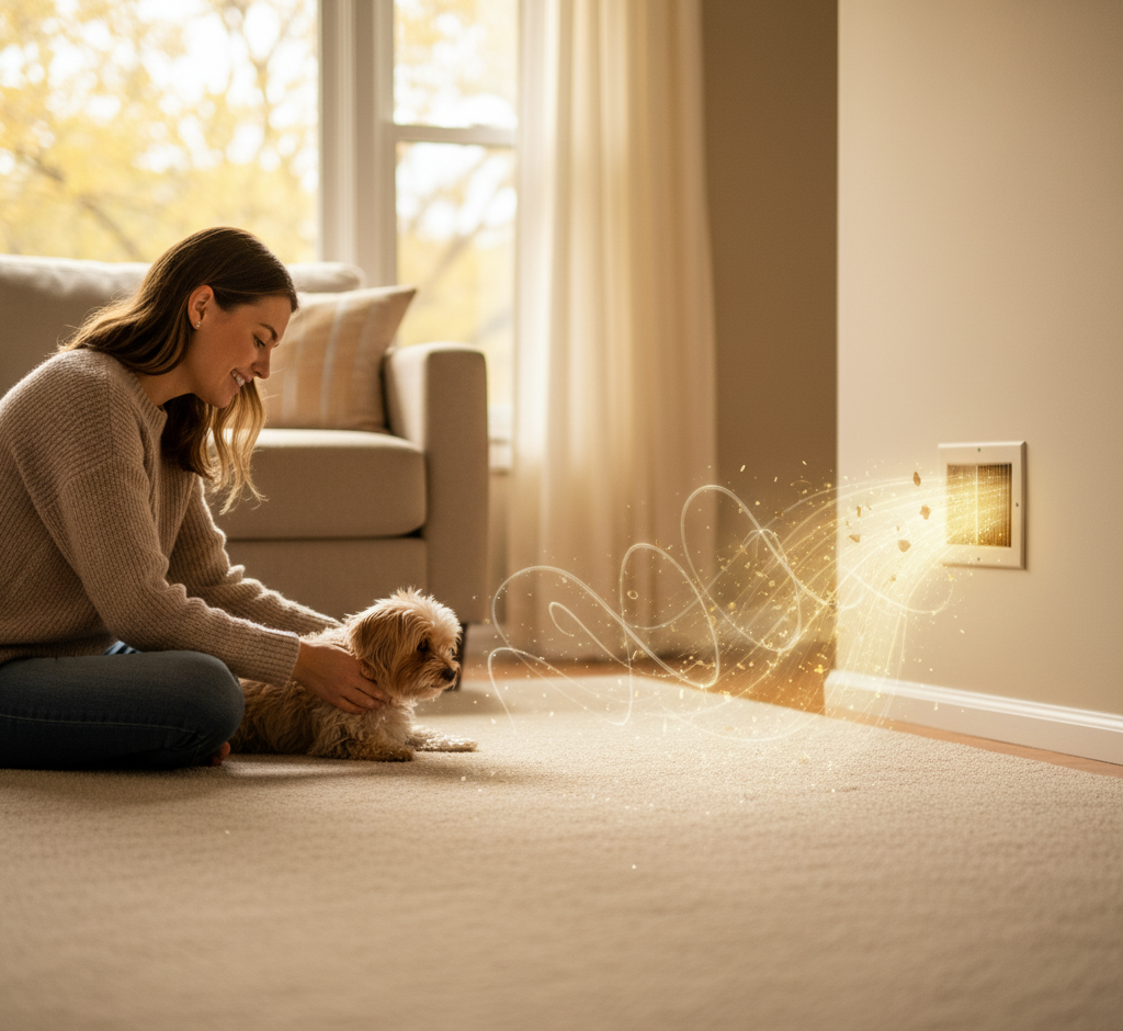 clean carpets make for a Healthy Hibernation Home